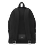 SAINT LAURENT EMBROIDERED CITY BACKPACK IN CANVAS
