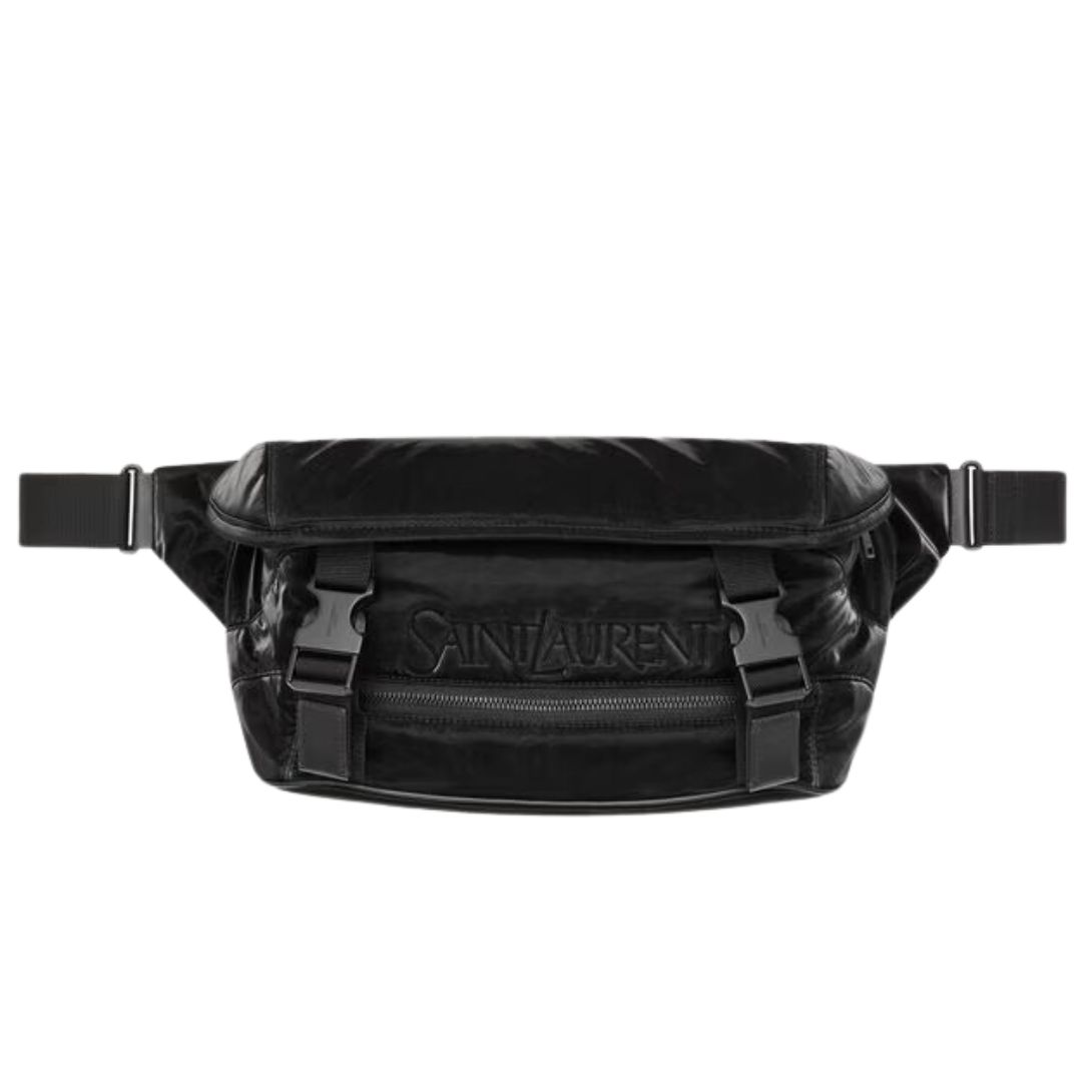 2 SAINT LAURENT CROSSBODY BAG IN SILKTECH CANVAS