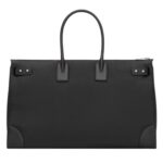 SAINT LAURENT SAC DE JOUR 48H DUFFEL IN NYLON AND LEATHER