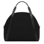 SAINT LAURENT RIVE GAUCHE BOWLING TOTE IN CANVAS
