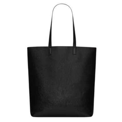 SAINT LAURENT BOLD SHOPPING BAG IN COATED CRINKLED LEATHER