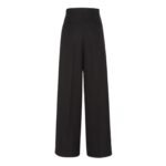 FENDI GRAIN DE POUDRE WOOL PANTS