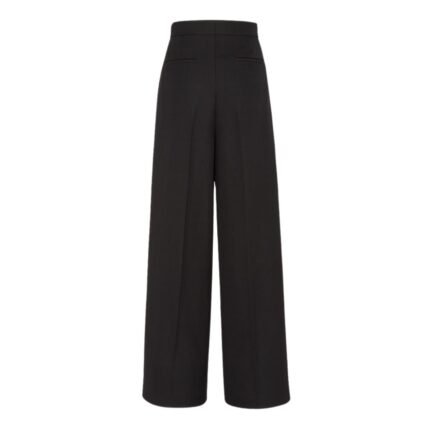 FENDI GRAIN DE POUDRE WOOL PANTS