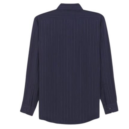 SAINT LAURENT SHIRT IN STRIPED SILK CREPE DE CHINE