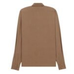 SAINT LAURENT SHIRT IN DOTTED SILK CREPE DE CHINE