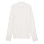 SAINT LAURENT SHIRT IN STRIPED SATIN PIQUÉ