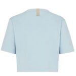 FENDI LIGHT BLUE JERSEY T-SHIRT