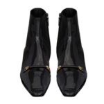 SAINT LAURENT MILTON BOOTS IN PATENT LEATHER