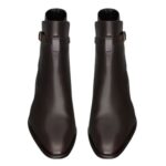 SAINT LAURENT WYATT JODPHUR BOOTS IN SMOOTH LEATHER