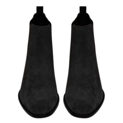 SAINT LAURENT WYATT CHELSEA BOOTS IN SUEDE