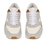 SAINT LAURENT BUMP SNEAKERS IN NYLON SUEDE AND LEATHER