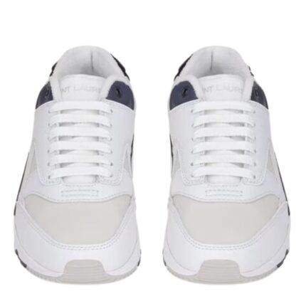 SAINT LAURENT BUMP SNEAKERS IN SMOOTH LEATHER