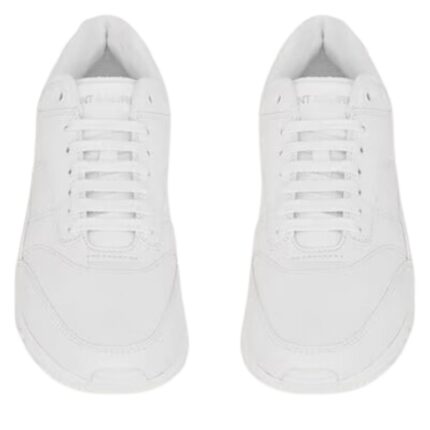 SAINT LAURENT BUMP SNEAKERS IN SMOOTH LEATHER