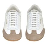 SAINT LAURENT ASTON SNEAKERS IN LEATHER AND NYLON