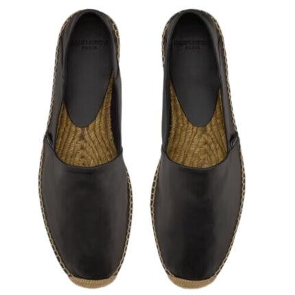 SAINT LAURENT ESPADRILLES IN SMOOTH LEATHER