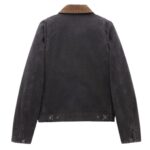 SAINT LAURENT WORK JACKET IN COTTON CANVAS AND CORDUROY