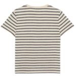 SAINT LAURENT CASSANDRE T-SHIRT IN STRIPED JERSEY