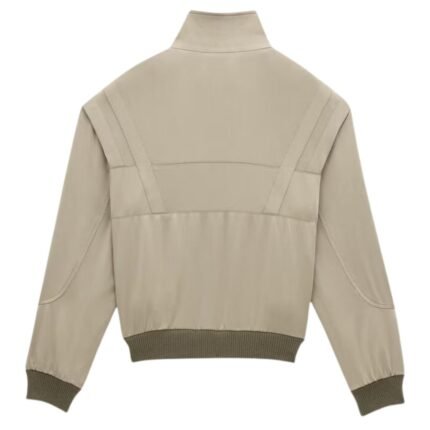 SAINT LAURENT BLOUSON IN SATIN