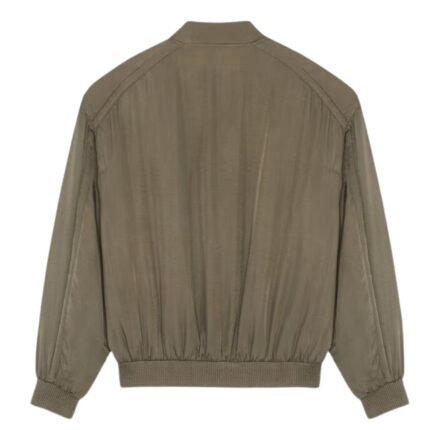 SAINT LAURENT TEDDY JACKET IN TWILL