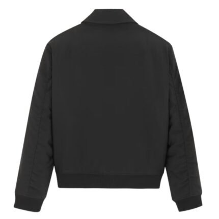 SAINT LAURENT BOMBER JACKET IN FAILLE