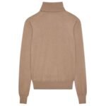 SAINT LAURENT TURTLENECK SWEATER IN CASHMERE WOOL AND SILK