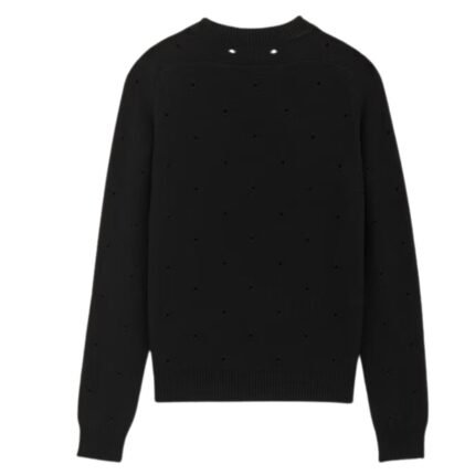 SAINT LAURENT SWEATER IN OPENWORK WOOL
