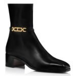 TOM FORD LEATHER WHITNEY ANKLE BOOT