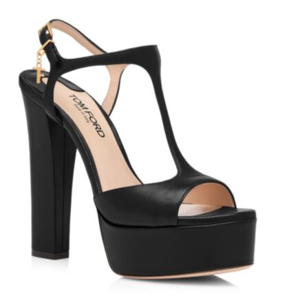 TOM FORD NAPPA LEATHER ANGELINA PLATFORM SANDAL