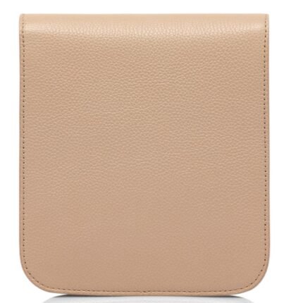 TOM FORD GRAIN LEATHER TARA MINI BAG ON STRAP LIGHT BEIGE