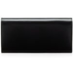 TOM FORD PALMELLATO EFFECT LEATHER CONTINENTAL WALLET BLACK
