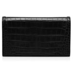TOM FORD PALMELLATO EFFECT LEATHER ZIP AROUND WALLET