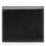 TOM FORD PALMELLATO EFFECT LEATHER COMPACT WALLET BLACK