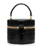 TOM FORD SHINY PRINTED CROCODILE LEATHER AUDREY MINI BAG