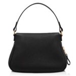 TOM FORD GRAIN LEATHER JENNIFER MEDIUM DOUBLE STRAP BAG