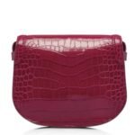 TOM FORD SHINY STAMPED CROCODILE LEATHER WALLIS MINI BAG