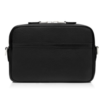 TOM FORD GRAIN LEATHER TRAVELLER SMALL MESSENGER