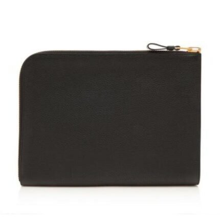 TOM FORD SOFT GRAIN LEATHER ZIP PORTFOLIO
