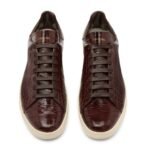 TOM FORD PRINTED CROC WARWICK SNEAKER