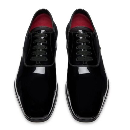 TOM FORD PATENT LEATHER EDGAR EVENING LACE UP