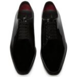 TOM FORD PATENT LEATHER ELKAN LACE UP