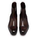 TOM FORD BURNISHED LEATHER EDGAR CHELSEA BOOT