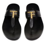 TOM FORD SMOOTH LEATHER BRIGHTON SANDAL