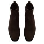 TOM FORD SUEDE LIGHT SOLE CHELSEA BOOT