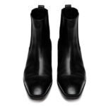 TOM FORD BURNISHED LEATHER GIANNI ANKLE BOOT