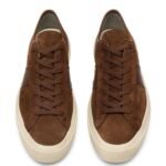 TOM FORD SUEDE CAMBRIDGE SNEAKER BURNT TOBACCO
