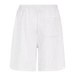 FENDI BERMUDAS WHITE FF TERRY SHORTS