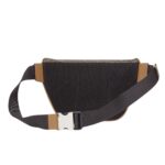 FENDI DIAGONAL MULTICOLOR LEATHER BELT BAG