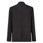 FENDI JACKET BLACK WOOL BLAZER WITH SEQUINS