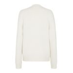 FENDI WHITE CASHMERE CARDIGAN