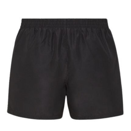 FENDI BLACK NYLON SWIM SHORTS